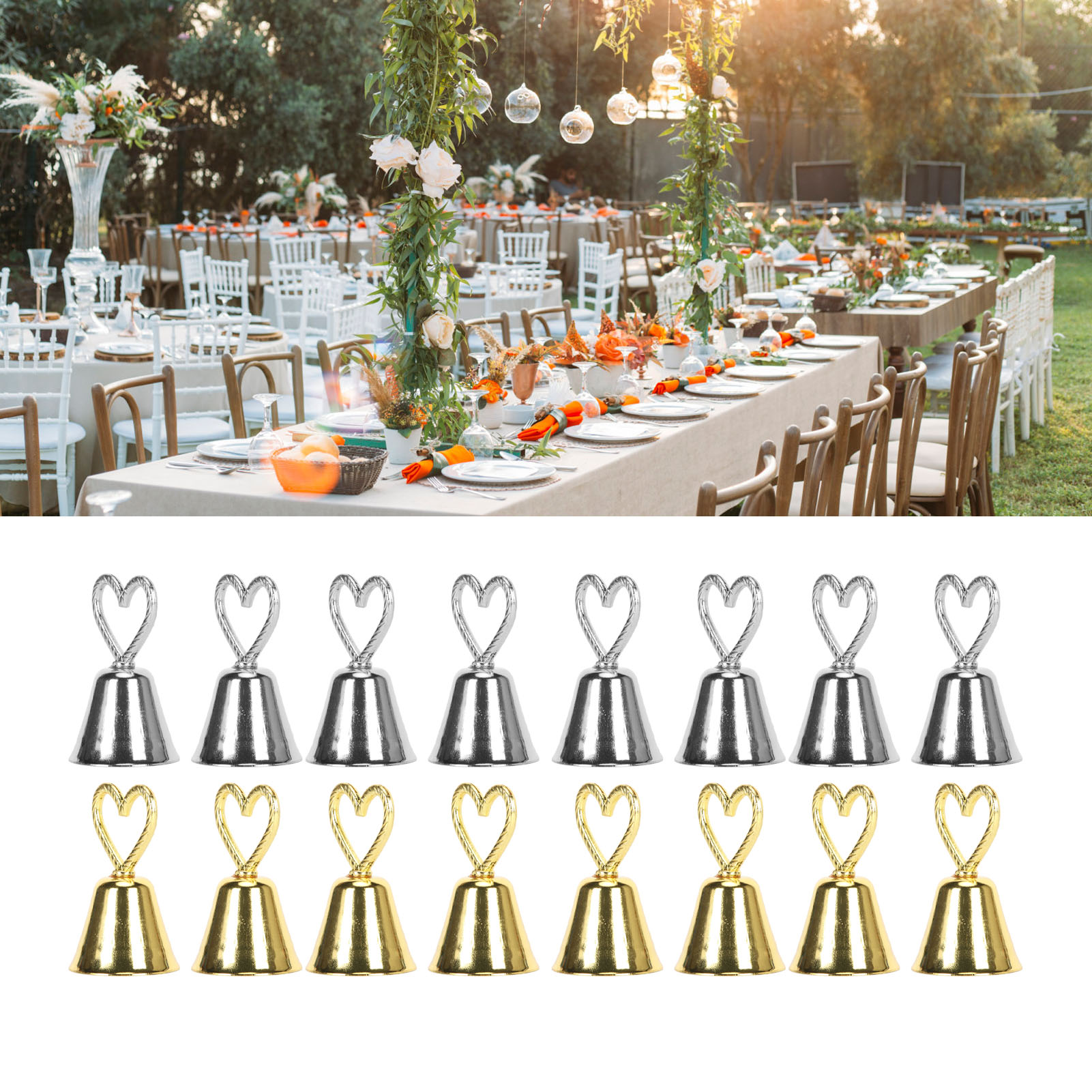 Goldene Tischkartenhalter, han – Table Number Gold Bewertung und Preis
