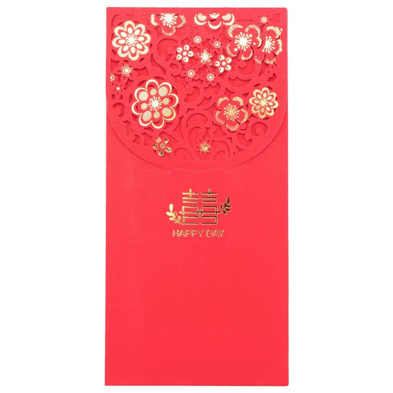 ABZC-60PCS Chinesische Rote Um – Wedding Envelopes Bewertung und Preis