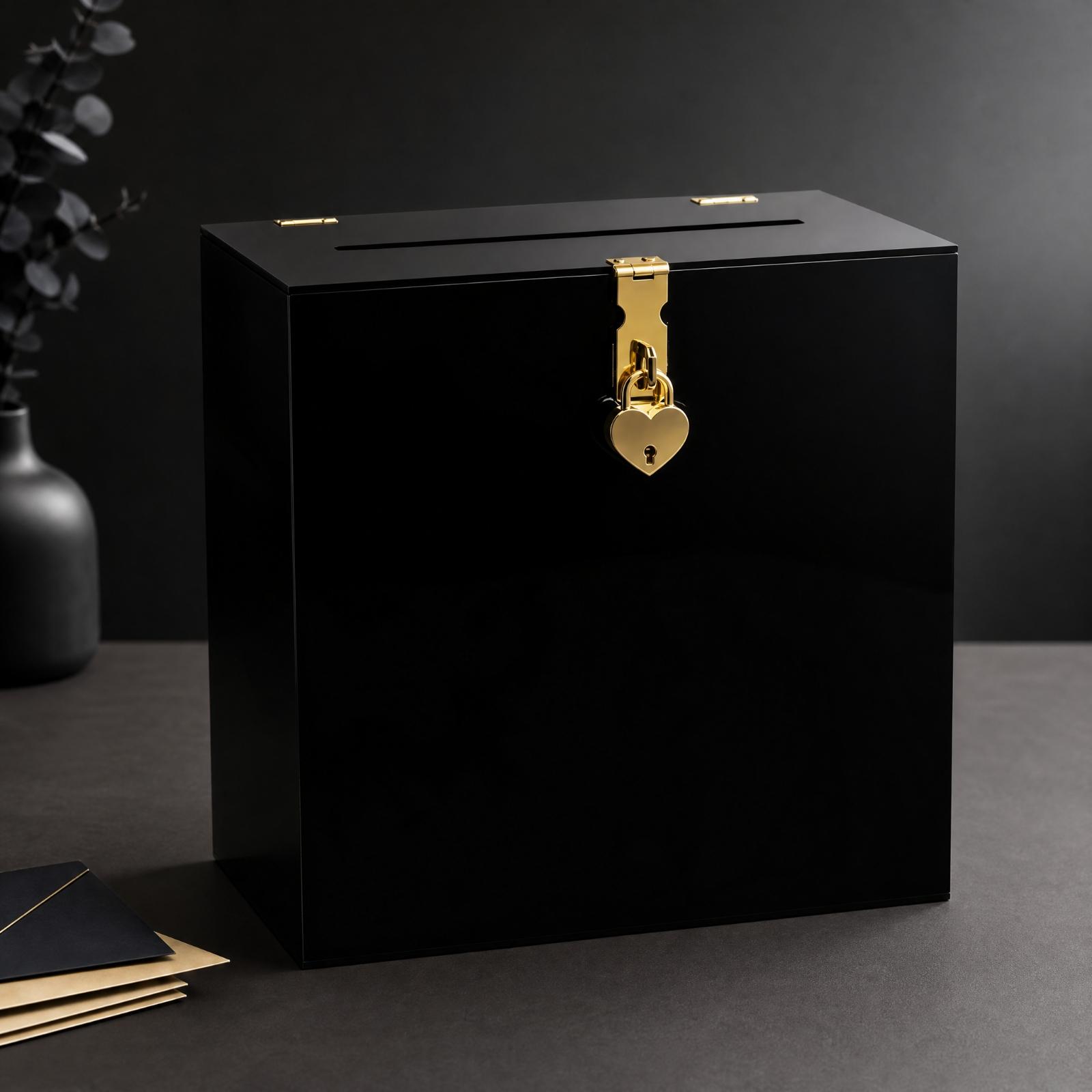 Transparente Acryl-Hochzeitska – Wedding Card Box Bewertung und Preis