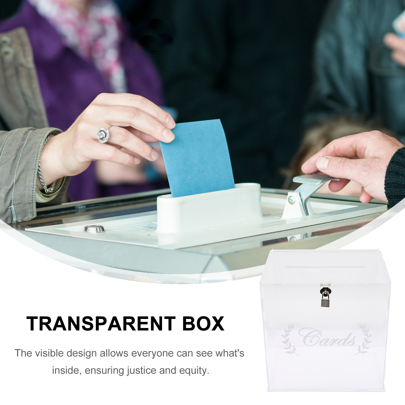 Acryl-Transparente Hochzeitska – Wedding Card Box Bewertung und Preis