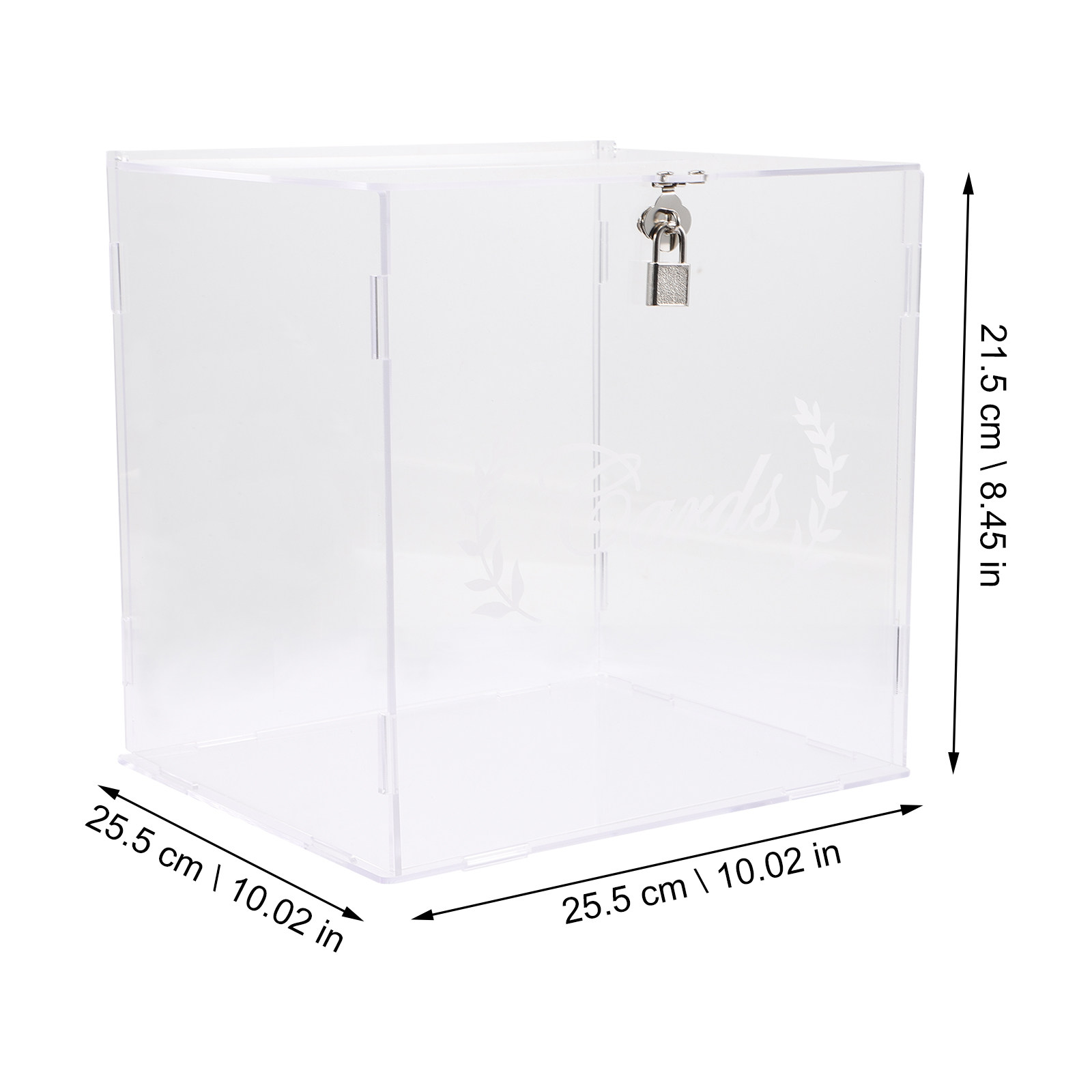 Acryl-Transparente Hochzeitska – Wedding Card Box Bewertung und Preis