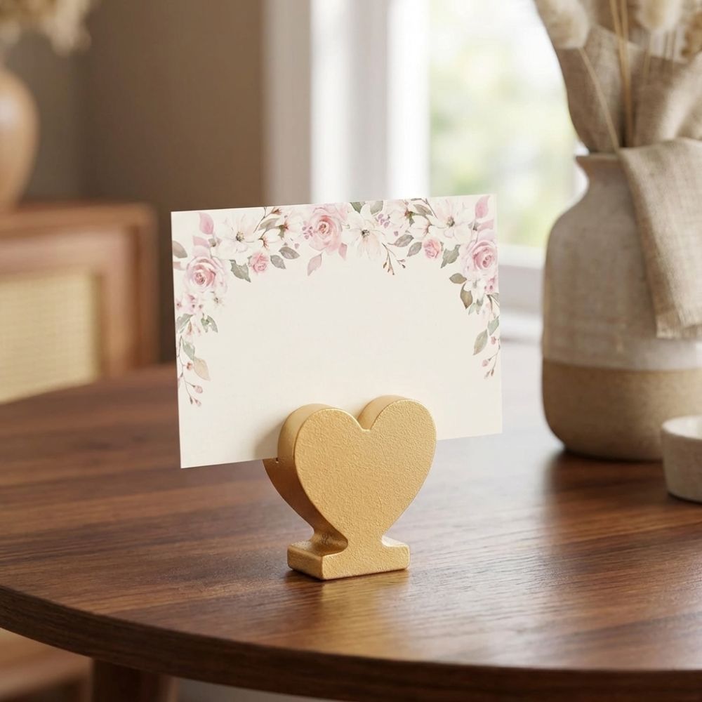 12 Stück Stern- und Herzförmig – Table Number Gold Bewertung und Preis