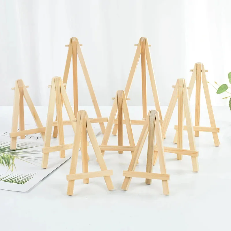 10 stücke Holz Mini Staffelei  – Table Number Gold Bewertung und Preis